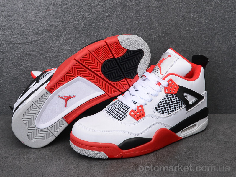 Купить Кросівки чоловічі A9035-2 ліцензія J.rdan білий, фото 3