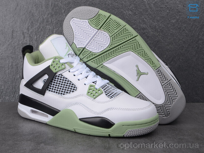 Купить Кросівки чоловічі A9035-5 J.rdan білий, фото 3