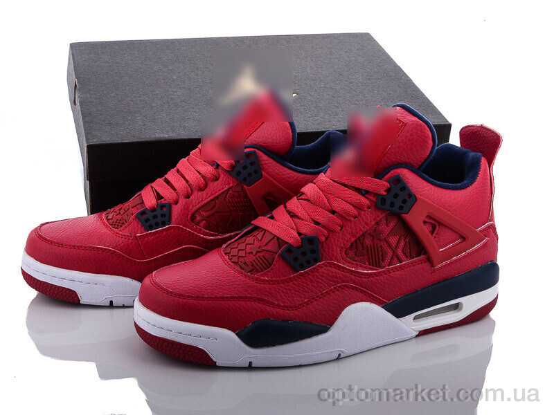 Купить Кросівки чоловічі A9035-6 ліцензія J.rdan червоний, фото 1