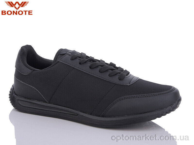 Купить Кросівки чоловічі A9038-1 Bonote чорний, фото 1