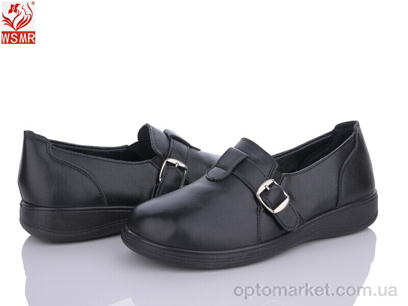 Купить Туфлі жіночі A906-1 WSMR чорний, фото 1