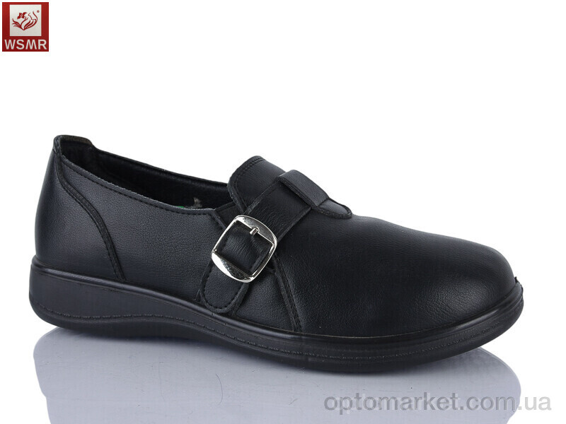 Купить Туфлі жіночі A906 WSMR чорний, фото 1