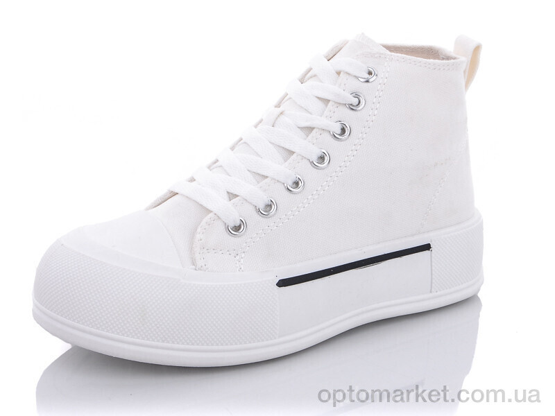 Купить Кеди жіночі A9065-6 CAB білий, фото 1