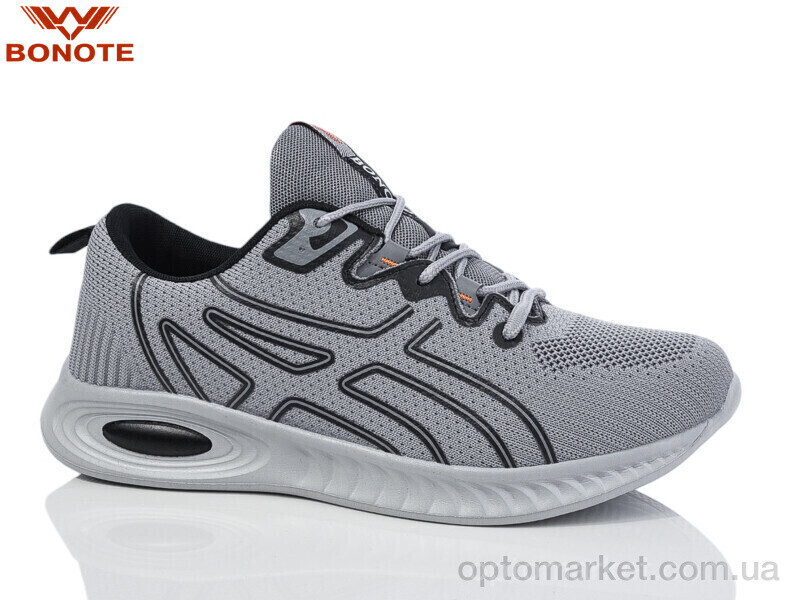 Купить Кросівки чоловічі A9097-6 Bonote сірий, фото 1
