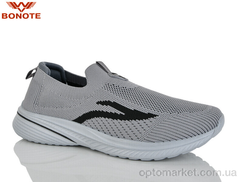 Купить Кросівки чоловічі A9113-4 Bonote сірий, фото 1