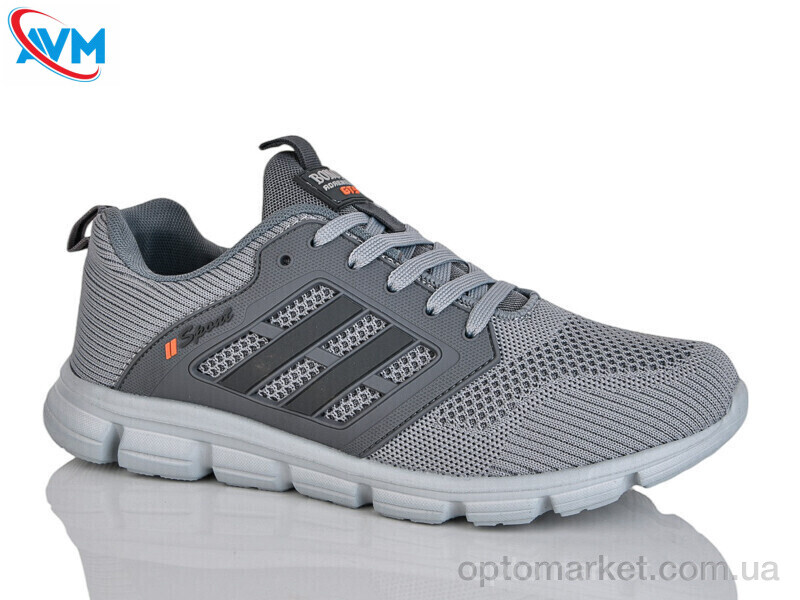 Купить Кросівки чоловічі A9131-6 Bonote сірий, фото 1