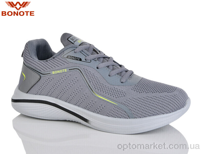 Купить Кросівки чоловічі A9133-6 Bonote сірий, фото 1