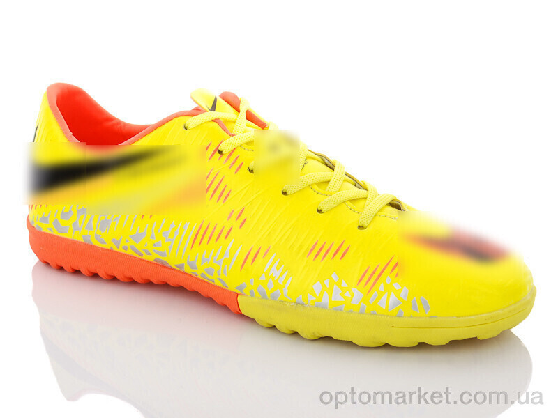 Купить Футбольне взуття чоловічі A915 yellow N.ke жовтий, фото 1