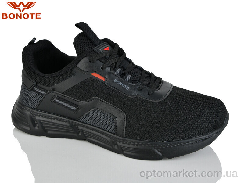 Купить Кросівки чоловічі A9155-2 Bonote чорний, фото 1