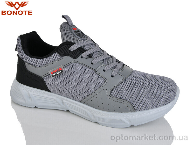 Купить Кросівки чоловічі A9156-6 Bonote сірий, фото 1