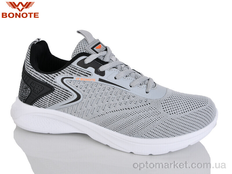 Купить Кросівки чоловічі A9158-7 Bonote сірий, фото 1