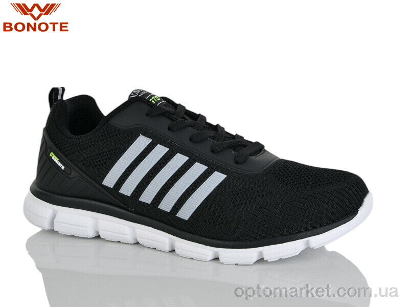 Купить Кросівки чоловічі A9167-3 Bonote чорний, фото 1