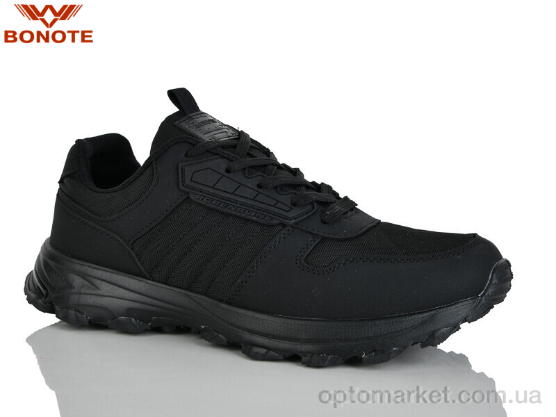 Купить Кросівки чоловічі A9173-1 Bonote чорний, фото 1