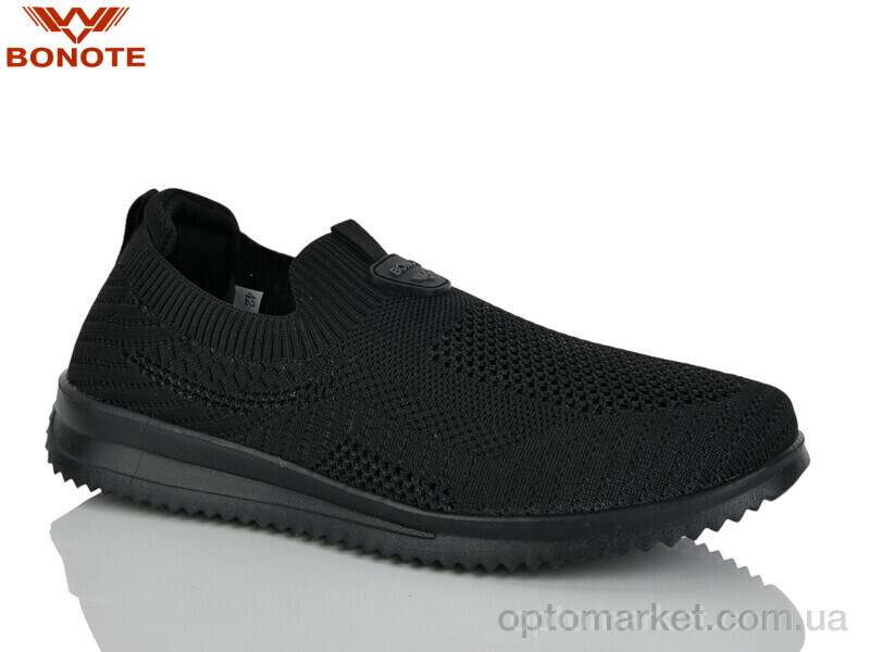 Купить Кросівки чоловічі A9179-1 Bonote чорний, фото 1