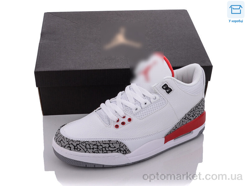 Купить Кросівки чоловічі A9240-3 J.rdan білий, фото 1