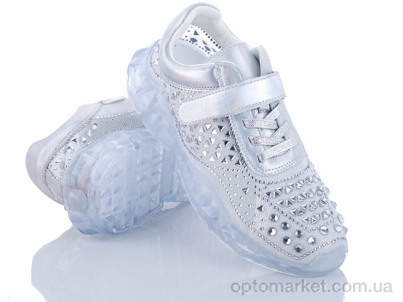 Купить Кросівки дитячі A9306 серебряный Львенок срібний, фото 1
