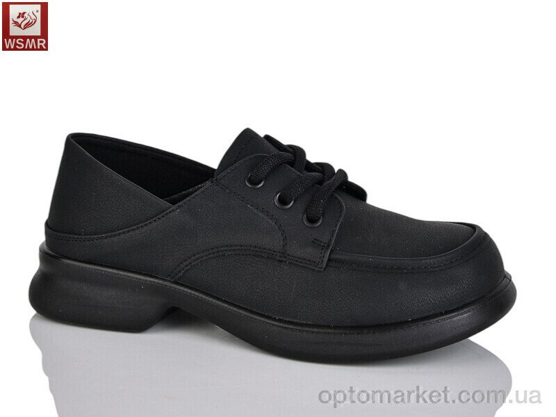 Купить Туфлі жіночі A9702-1 WSMR чорний, фото 1