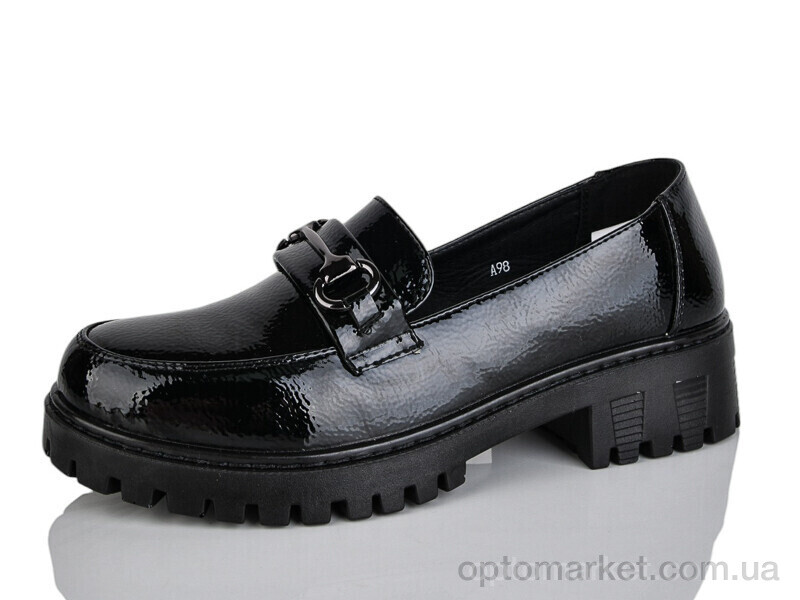 Купить Туфлі жіночі A98 Baodaogongzhu чорний, фото 1