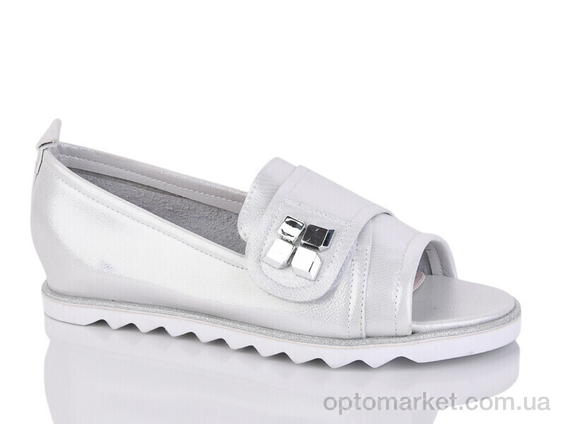 Купить Босоніжки жіночі A996-2 silver Башили срібний, фото 1