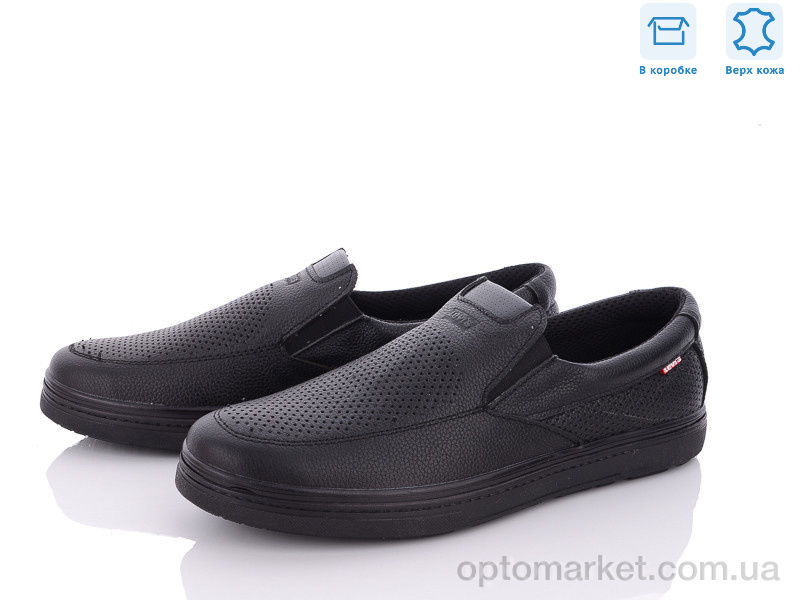 Купить Туфлі чоловічі AA101-12 L.vis чорний, фото 2