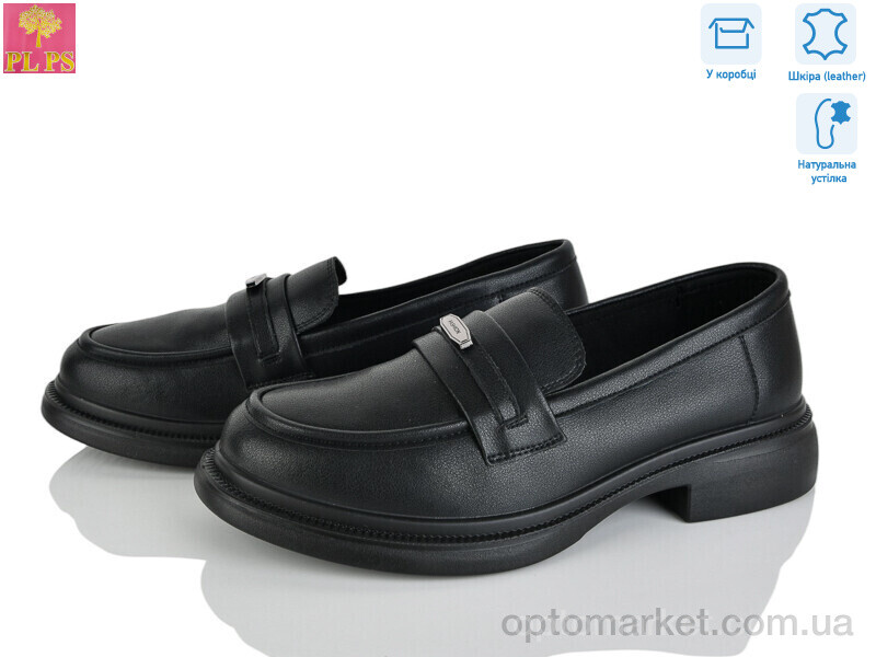 Купить Туфлі жіночі AA12-1 PLPS чорний, фото 1