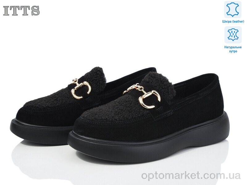 Купить Туфлі жіночі AA305-1 ITTS чорний, фото 1