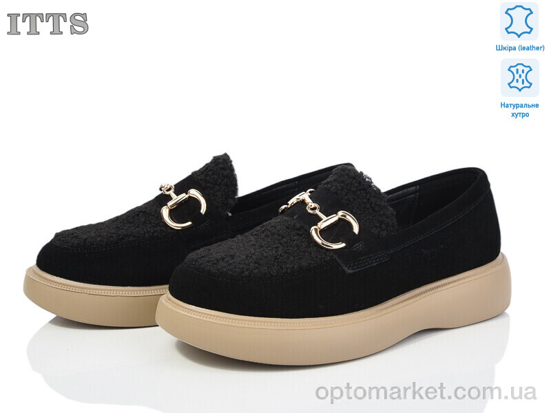 Купить Туфлі жіночі AA305A ITTS чорний, фото 1