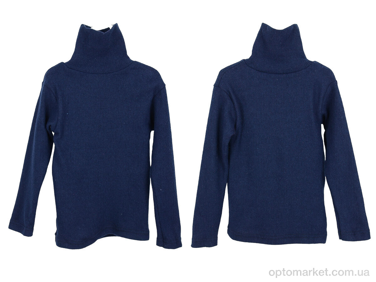 Купить Водолазка дитячі AB001-1 navy OL синій, фото 3