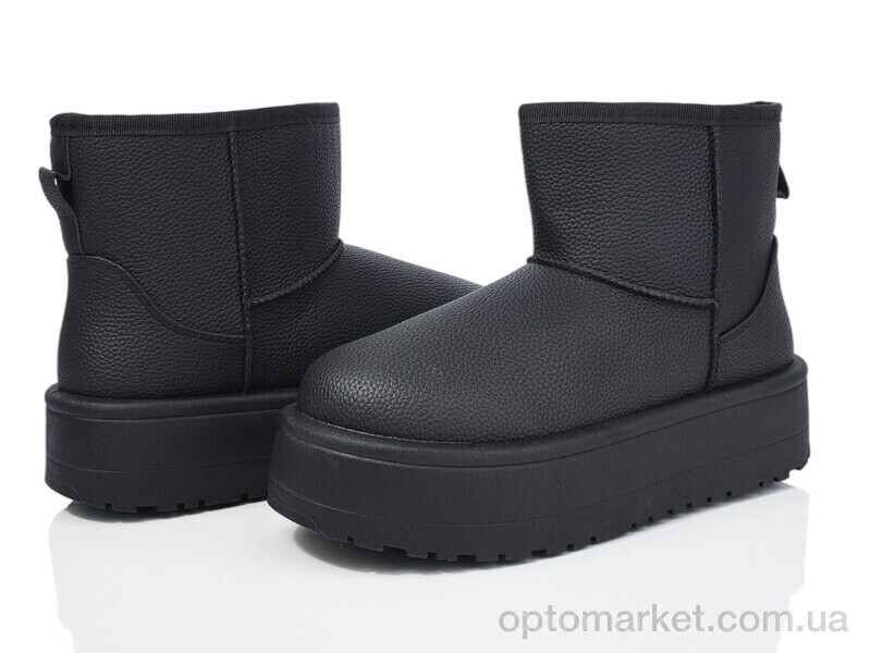 Купить Уги жіночі AB029-1 Girnaive чорний, фото 1