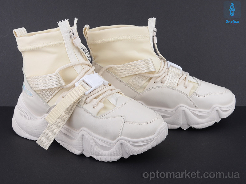 Купить Ботинки женские AB128-11 Girnaive бежевый, фото 2