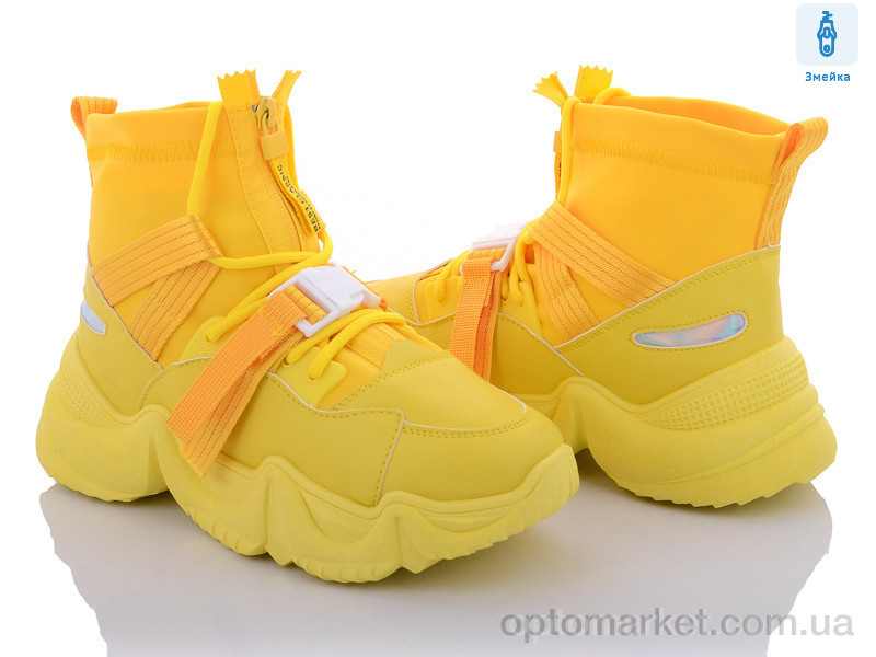 Купить Ботинки женские AB128-12 Girnaive желтый, фото 1