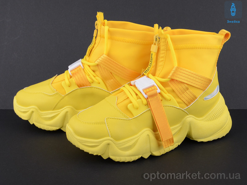 Купить Ботинки женские AB128-12 Girnaive желтый, фото 2