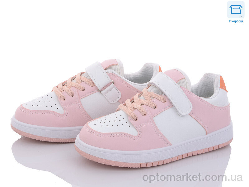 Купить Кросівки дитячі AB1724 white-pink WEIDE білий, фото 1