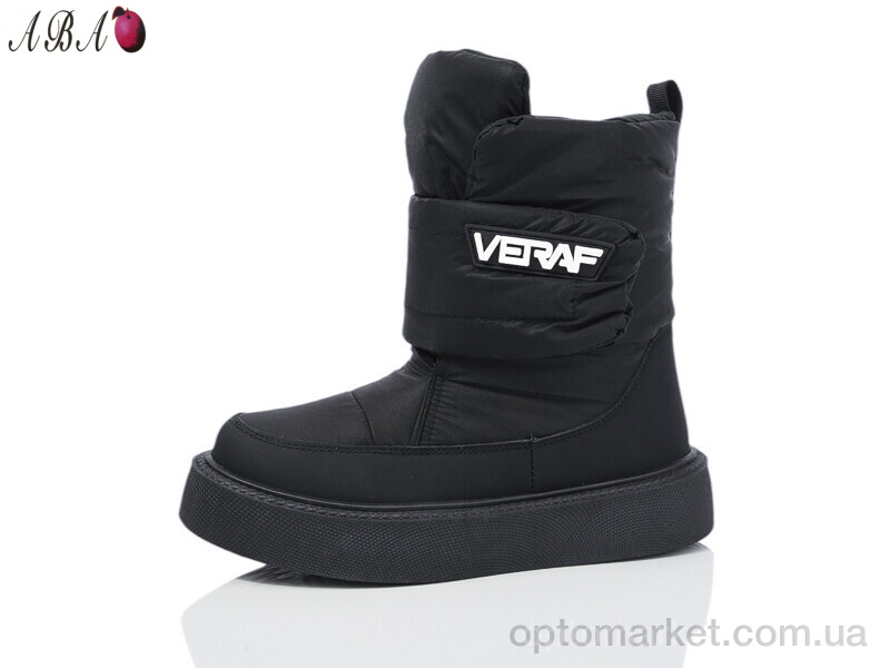 Купить Дутики жіночі AB26-1 Aba чорний, фото 1