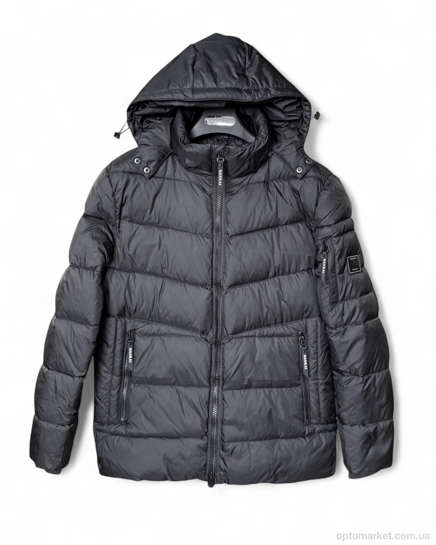 Купить Куртка чоловічі AB2635A-1 black Nankai чорний, фото 1