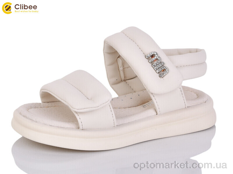 Купить Босоніжки дитячі AB365-3 beige Clibee бежевий, фото 1