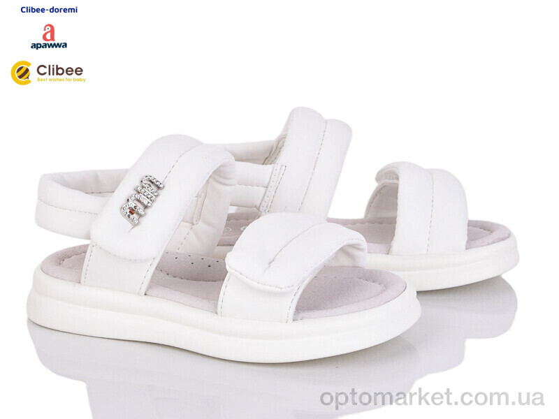 Купить Босоніжки дитячі AB365 white Clibee білий, фото 1