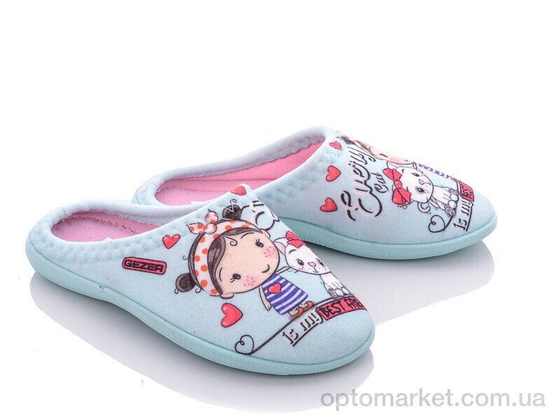 Купить Капці дитячі AB9-10 зелений Gezer зелений, фото 1