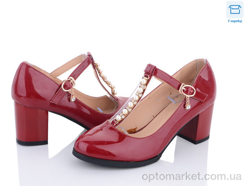 Купить Туфлі жіночі ABA-D8-5 Aba бордовий, фото 1