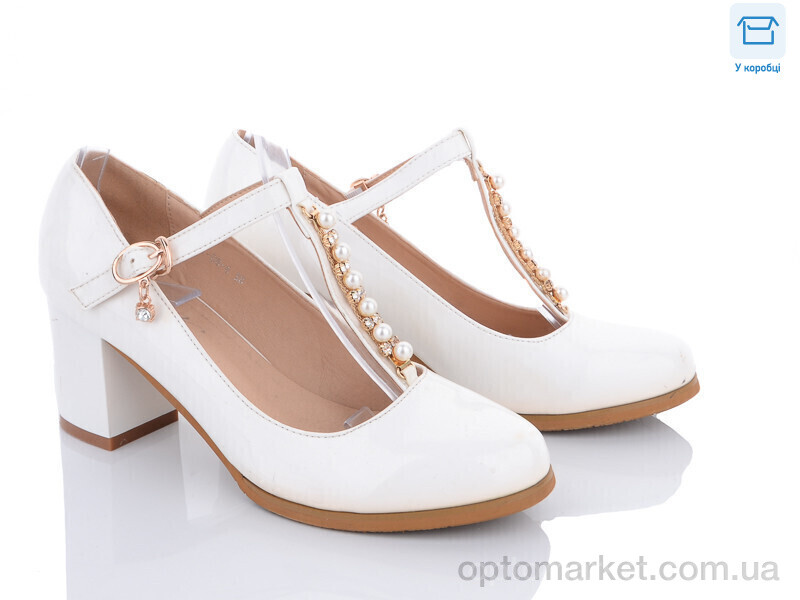 Купить Туфлі жіночі ABA-D8-6 Aba білий, фото 1