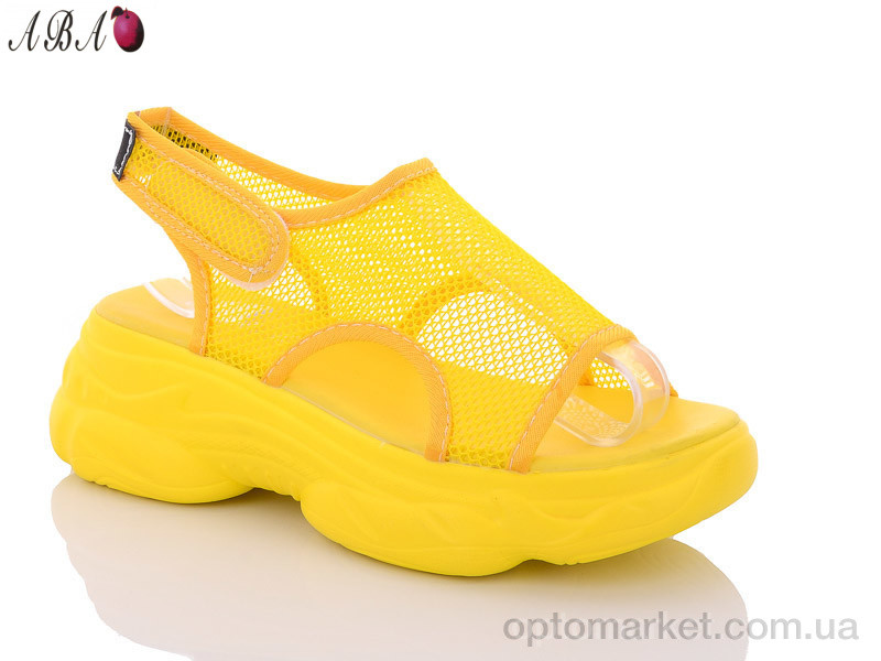 Купить Босоніжки жіночі ABA77-7-5 Aba жовтий, фото 1