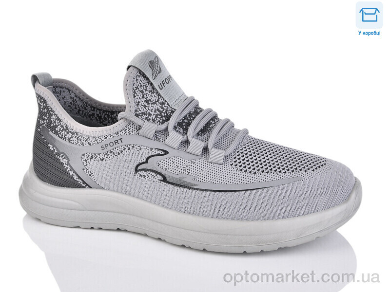 Купить Кросівки чоловічі AC161-2 UFOPP сірий, фото 1