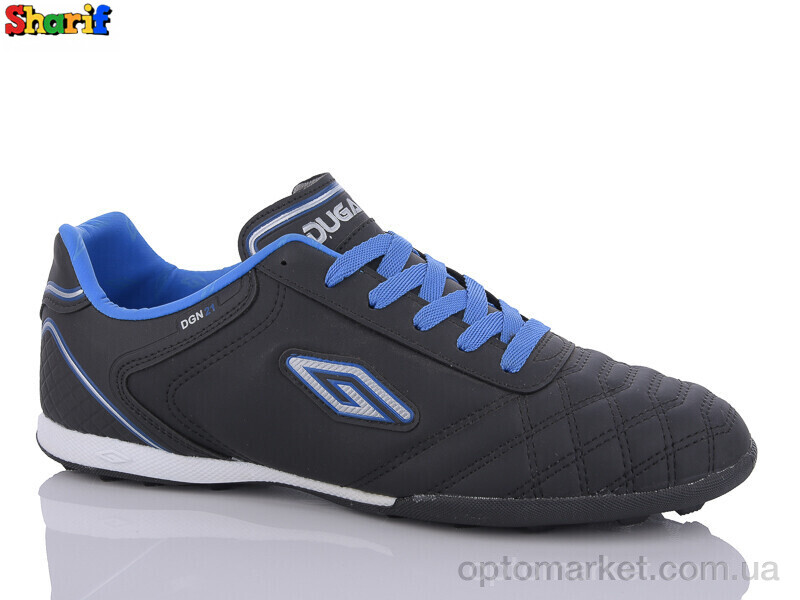 Купить Футбольне взуття чоловічі AC2101-1 Dugana чорний, фото 1
