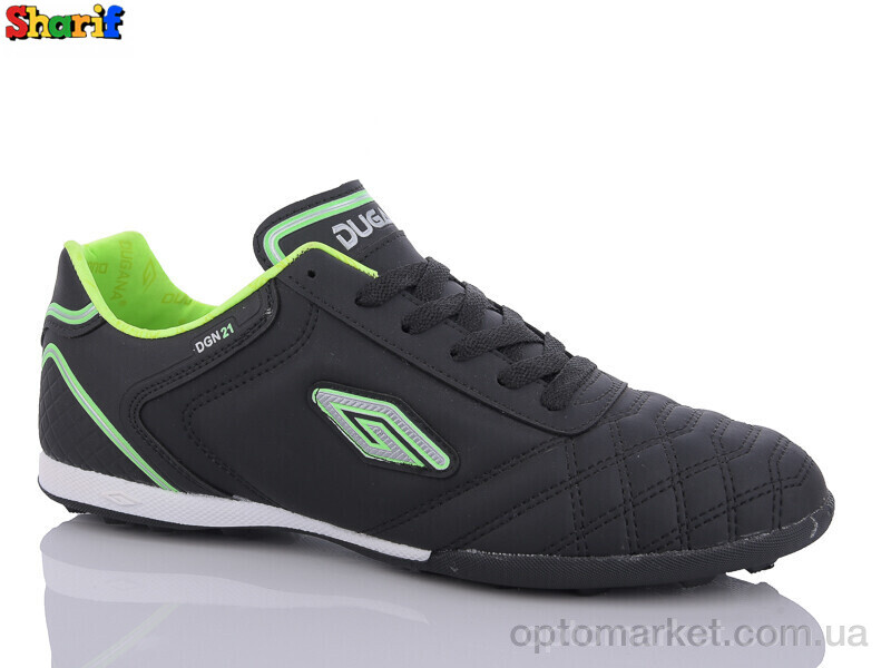 Купить Футбольне взуття чоловічі AC2101-3 Dugana чорний, фото 1