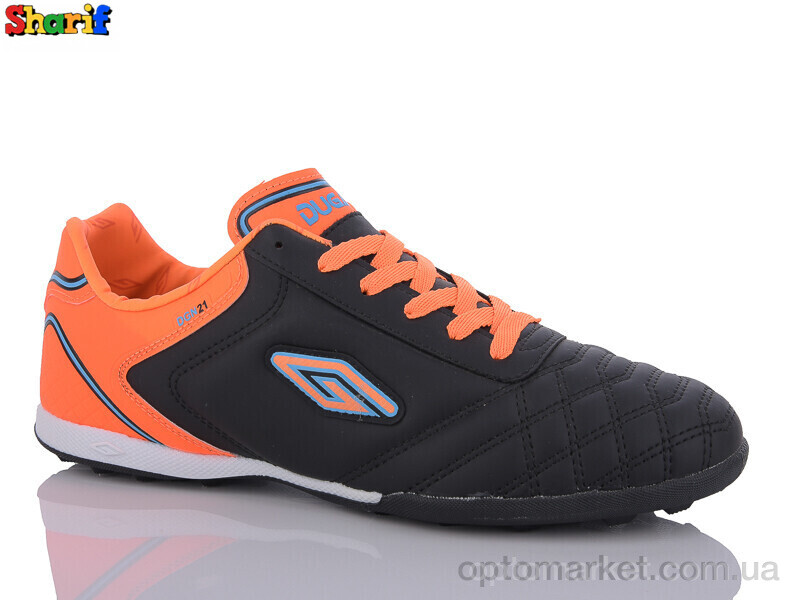 Купить Футбольне взуття чоловічі AC2101-4 Dugana чорний, фото 1