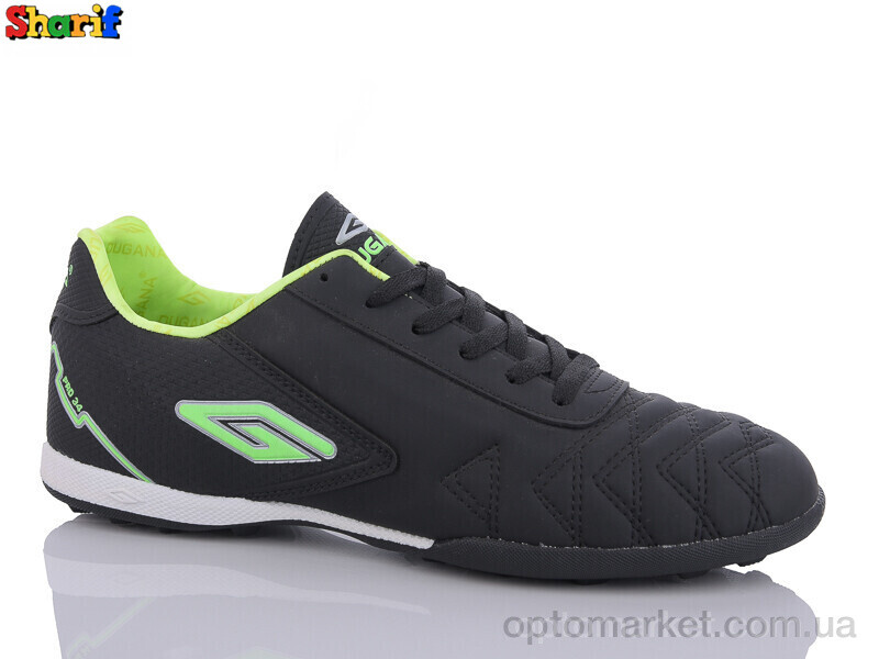 Купить Футбольне взуття чоловічі AC2301-2 Dugana чорний, фото 1