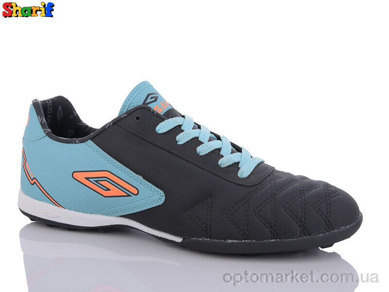 Купить Футбольне взуття чоловічі AC2301-3 Dugana чорний, фото 1