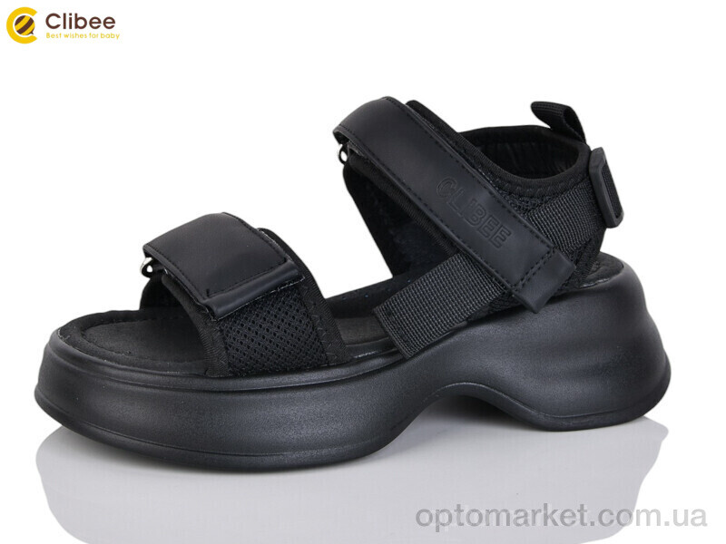 Купить Босоніжки дитячі AC350-1 black Clibee чорний, фото 1