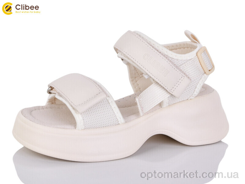 Купить Босоніжки дитячі AC350-2 beige Clibee бежевий, фото 1