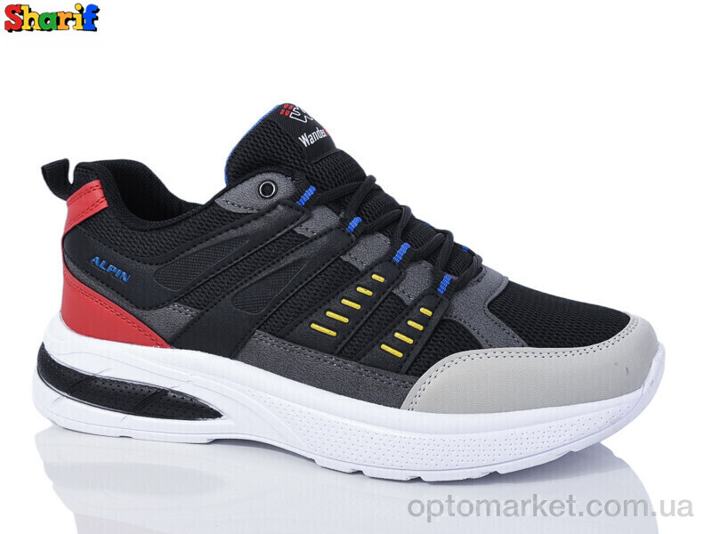 Купить Кросівки чоловічі AC4214-8 Wanderfull чорний, фото 1